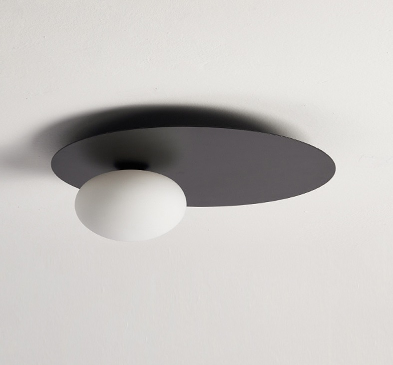 Светильник потолочный ElegantLight DZN-10476 ЧЕРНЫЙ ` D360/H120/1/G9/10W