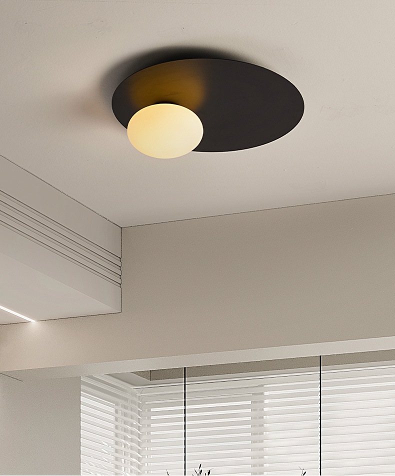 Светильник потолочный ElegantLight DZN-10476 ЧЕРНЫЙ ` D360/H120/1/G9/10W