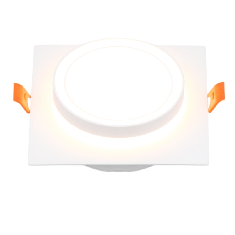 Встраиваемый светильник General GCL-G53-H38 Вега Квадратный Белый (1/50)