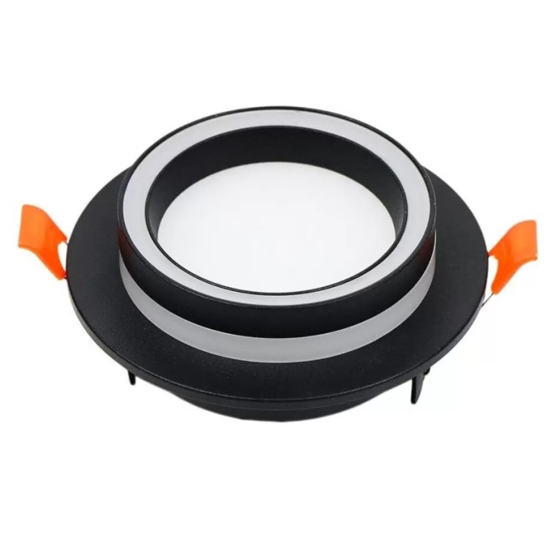 Светильник встраиваемый General GCL-G53-H38 Вега Круглый Черный