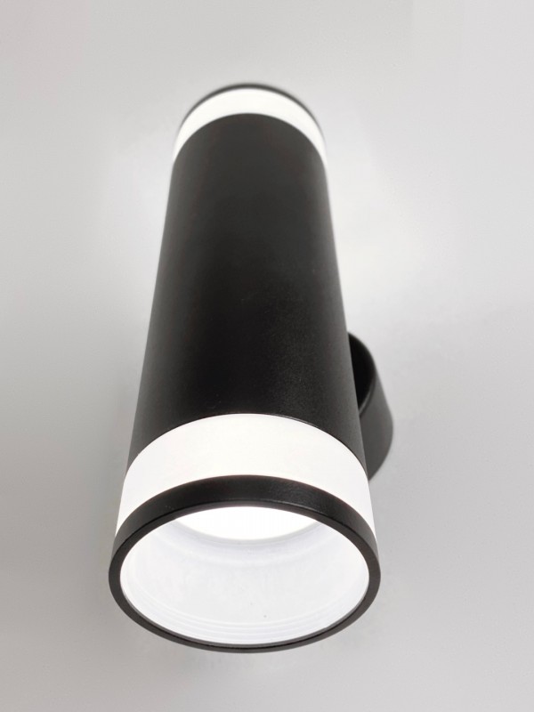 Светильник MSV-39250 BLACK/ЧЕРНЫЙ ` D54/H180/2/GU10/50W без лампы IP20 OVER SPF24-12 (1/50)