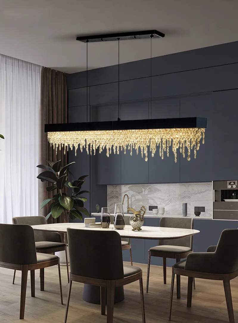 Светильник DZN-11353 ЧЕРНЫЙ ` D1200*80/H400+1200/1/LED/30W/4500K