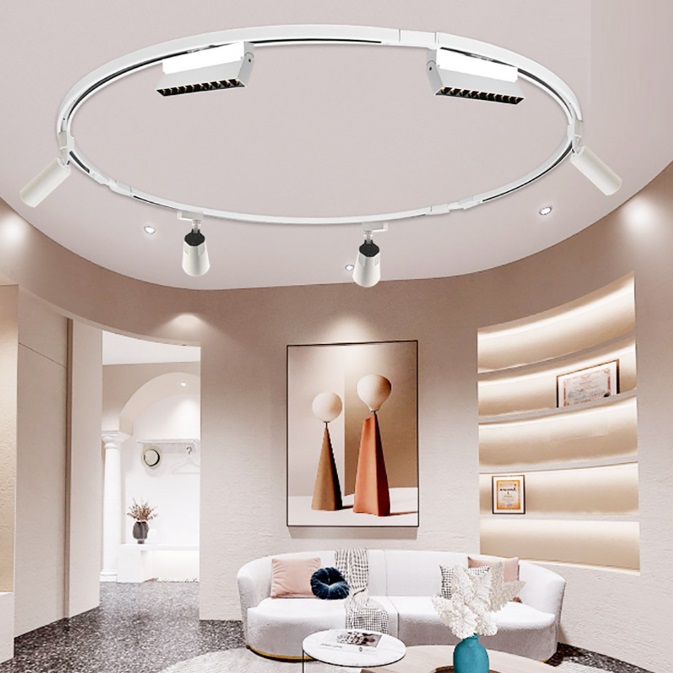 Шинопровод-кольцо SPF-4269 WHITE/БЕЛЫЙ ` D1500mm RING BUSBAR 21-11