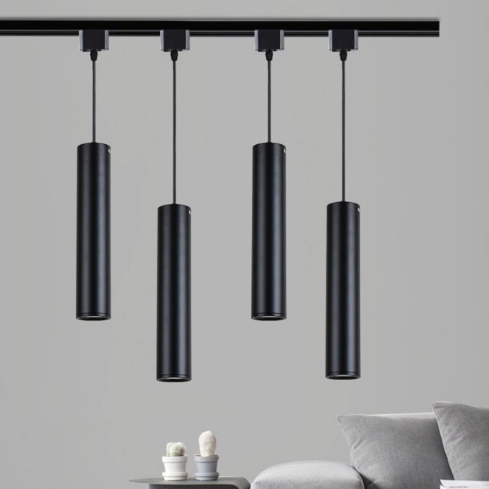 Светильник SPFD-35561 черный ` D55/H300/1/GU10/50W (без ламп)