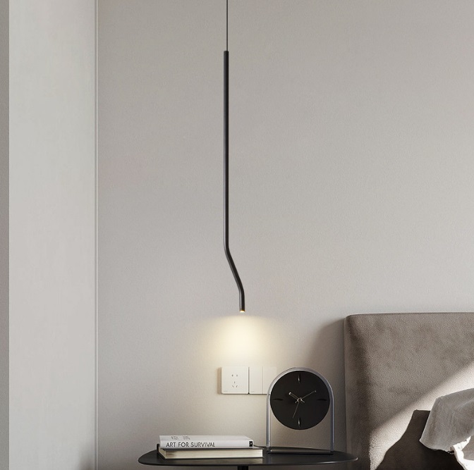 Светильник DZN-11084 ЧЕРНЫЙ ` D20*1000/H1200/1/LED/3W/4000K AIACOMBO