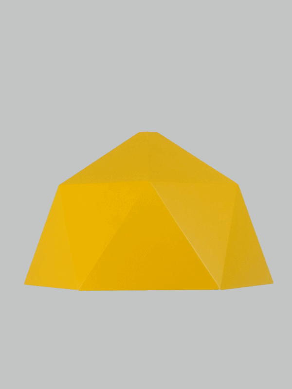 Светильник подвесной SPF-6131 ЖЕЛТЫЙ+БЕЛЫЙ ` D380/H1190/1/E27/40W без ламп, белый провод SPFD PATIO