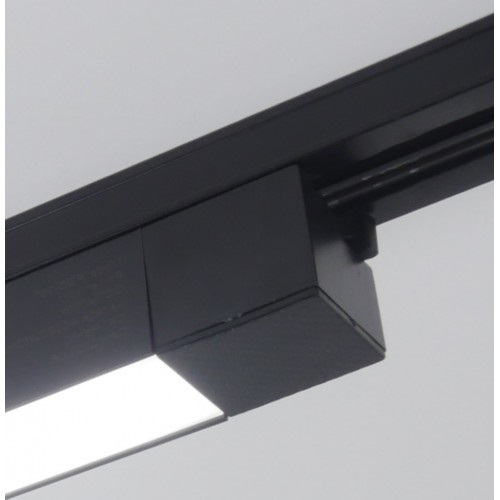 Светильник трековый SAPFIRE SPF-9641 ЧЕРНЫЙ ` 1/LED/30W/4500K 475*35*32mm неповоротный CASPER 25-01