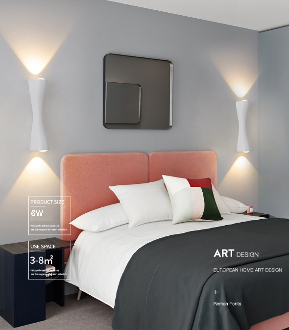 Светильник настенный SAPFIR SPF-9894 WHITE/БЕЛЫЙ ` D350/H60/2/LED/6W/4500K ANIKA SPF24-07