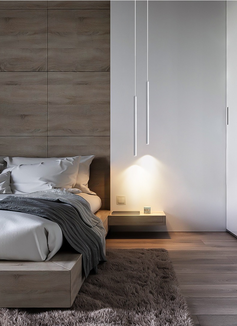 Светильник подвесной SPF-13490 БЕЛЫЙ D20/H500+1200/1/G4/2W/4000K POLARLIGHTS 24-12 (1 из 2шт в короб